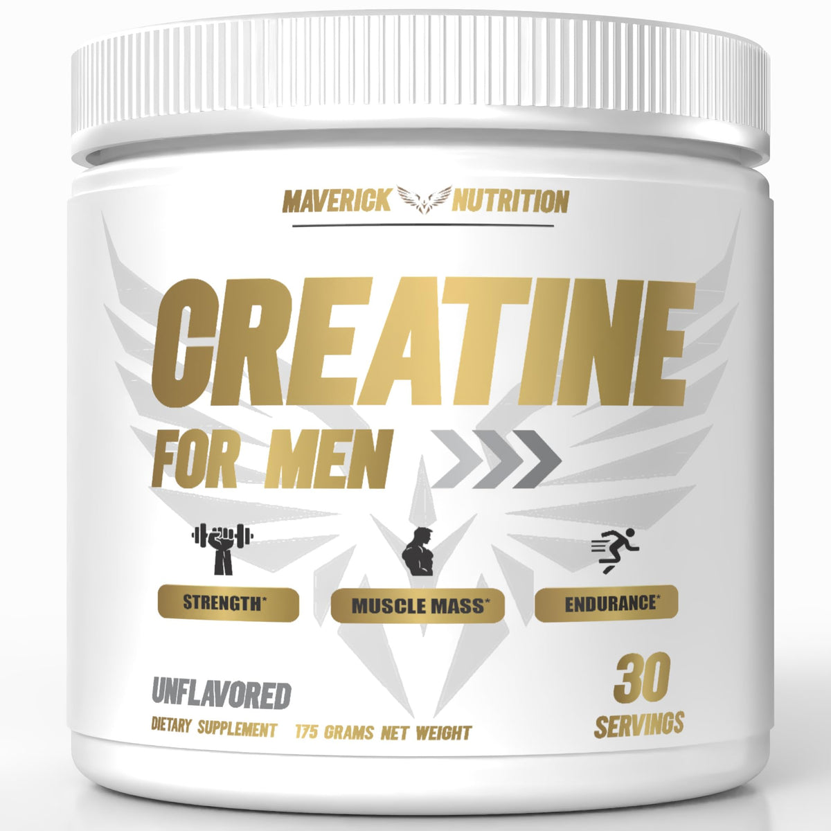 Creatine Monohydrate Powder for Men – 30 Servings