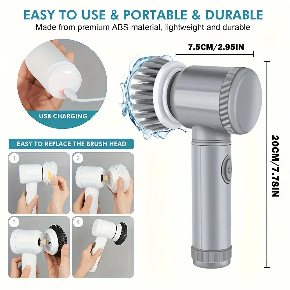 JotaClean™ Cordless Electric Spin Scrubber