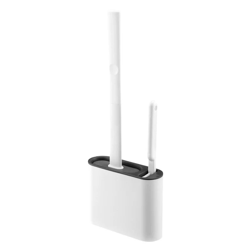 JotaClean™ Silicone Toilet Brush & Holder