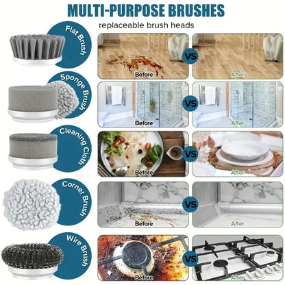 JotaClean™ Cordless Electric Spin Scrubber