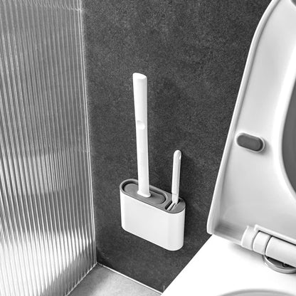 JotaClean™ Silicone Toilet Brush & Holder