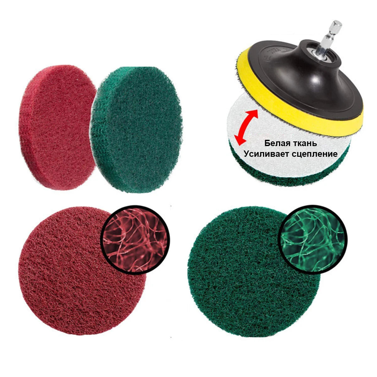 JotaClean™ Electric Drill Cleaning Brush Kit