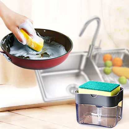 JotaClean™ Soap Dispensing Sponge Holder