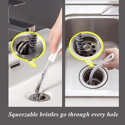 JotaClean™ Flexible Sink Drain Cleaning Brush