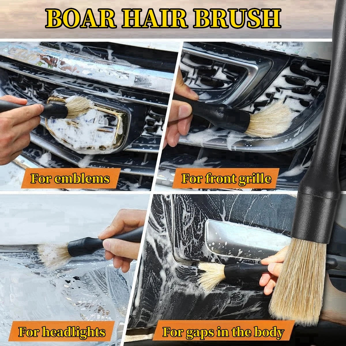 JotaClean™ Car Interior Detailing Brush Set